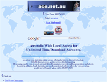 Tablet Screenshot of ace.net.au